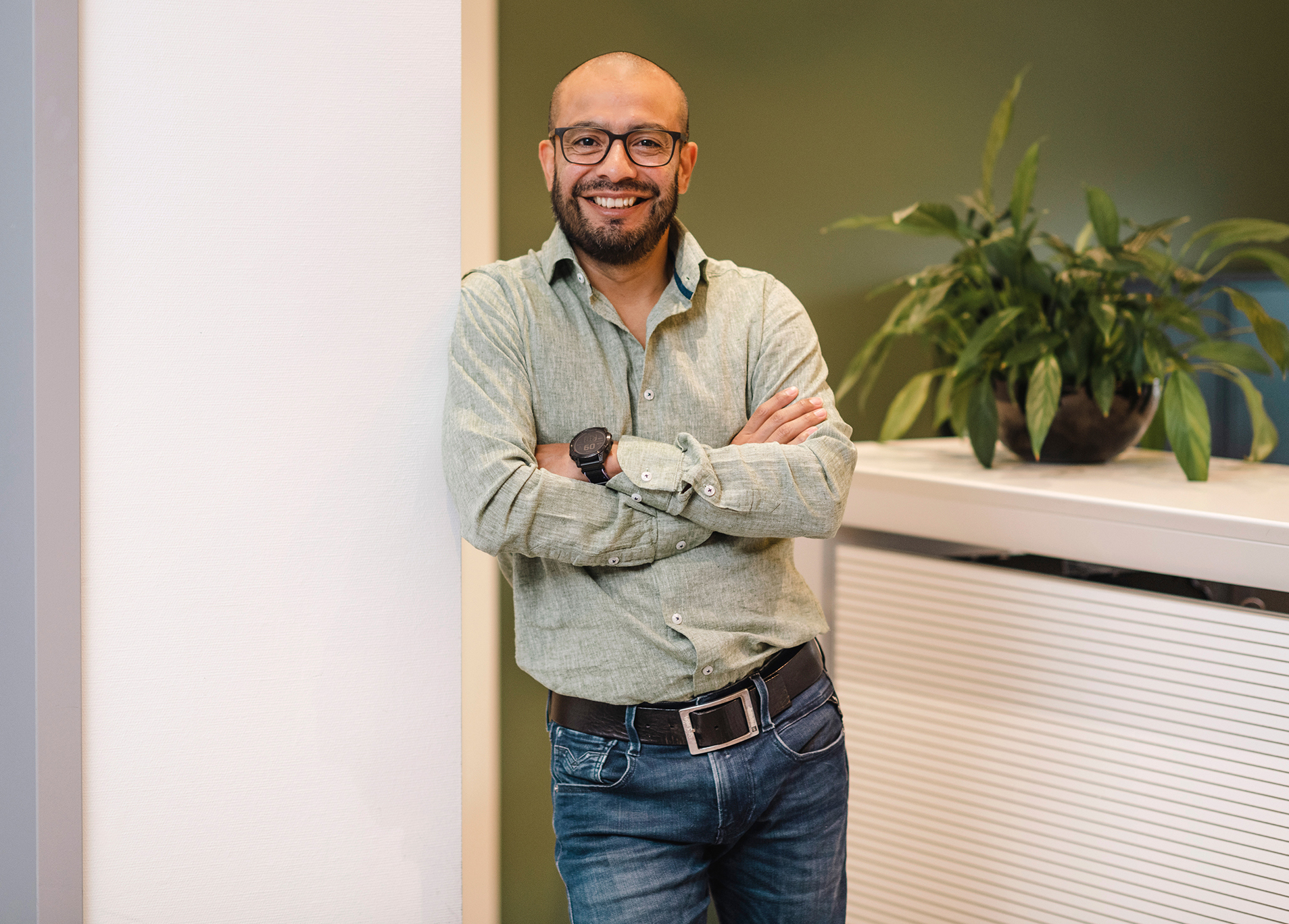 Portrett av ansatt Vegard Lund