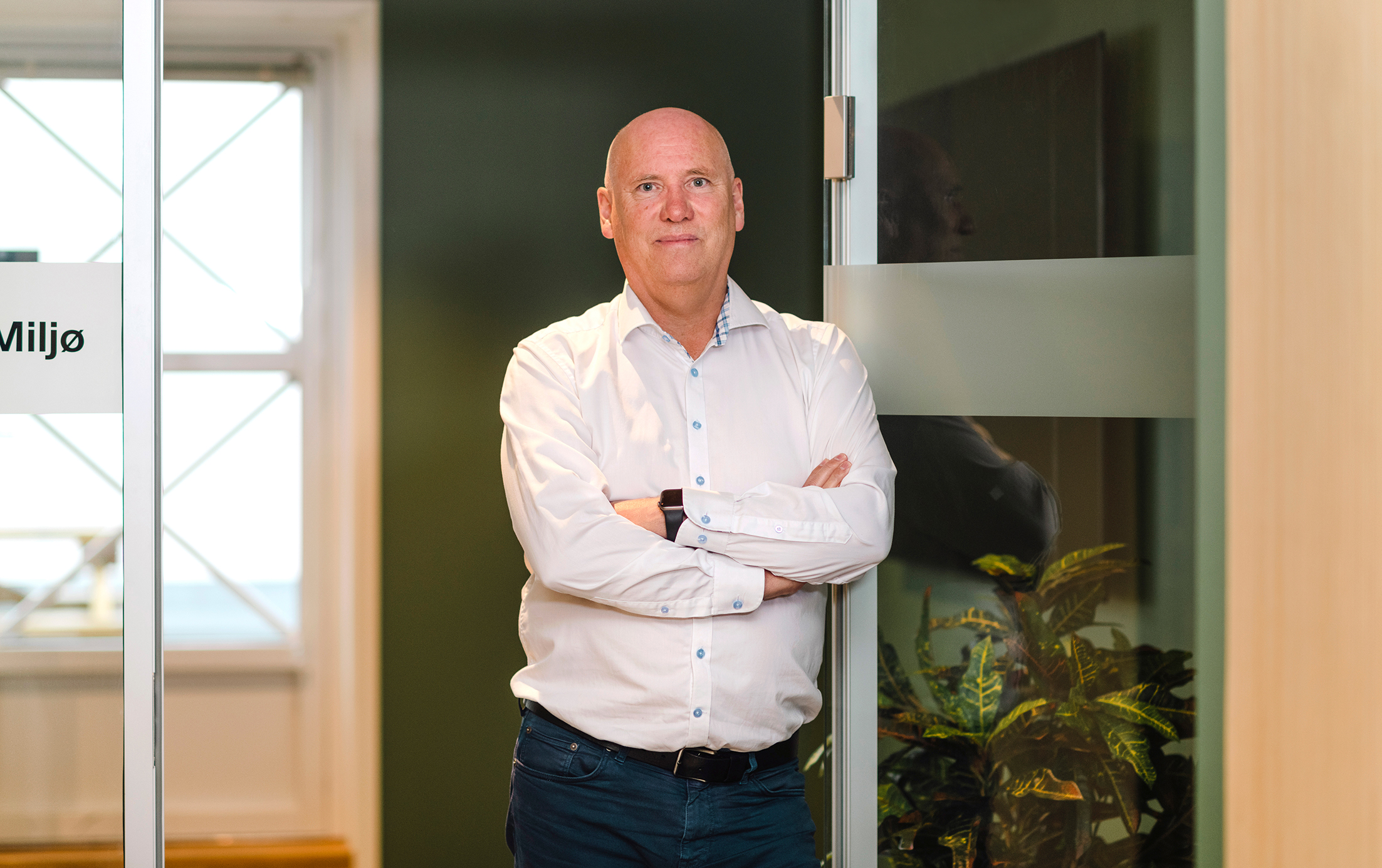 Portrett av ansatt Øivind Holm 